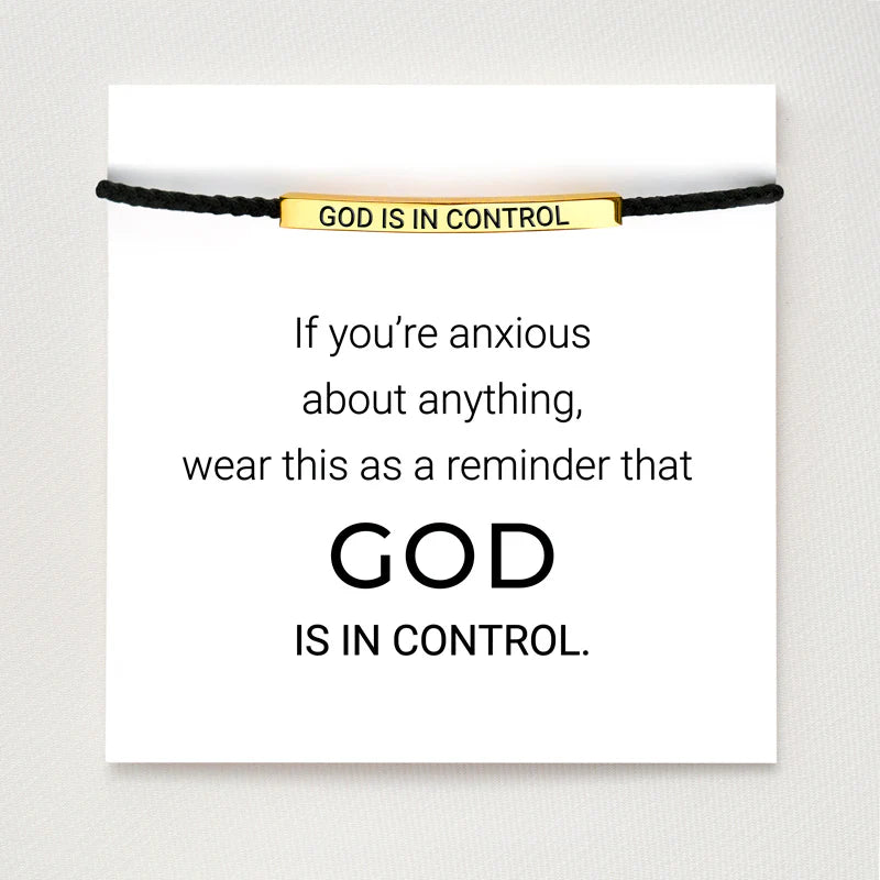 God Is In Control Bracelet